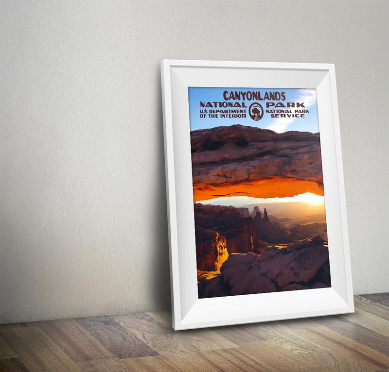 Canyonlands National Park Poster (Mesa Arch) - Albion Mercantile Co.