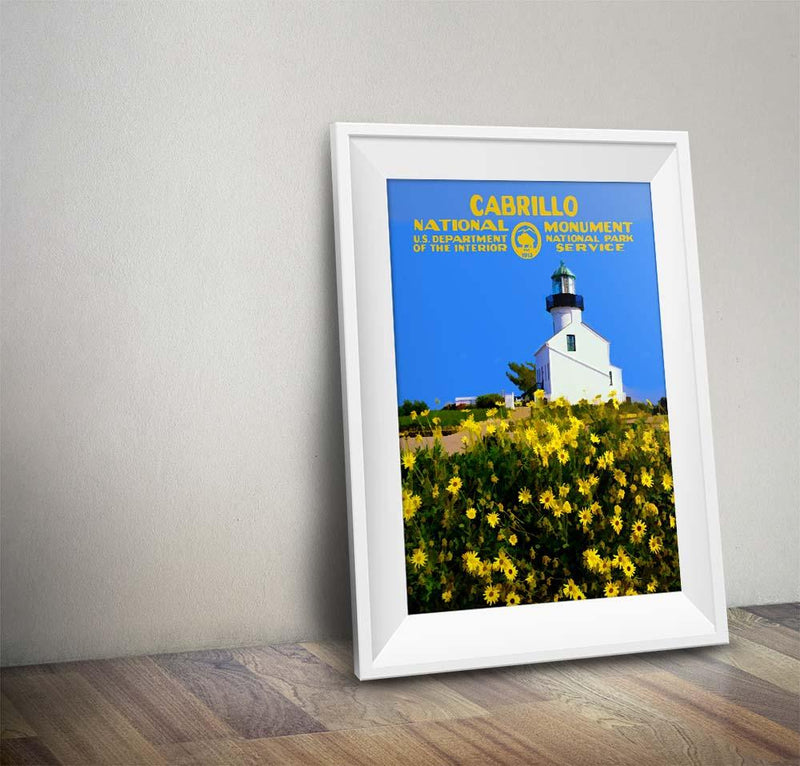 Cabrillo National Monument Poster - Albion Mercantile Co.