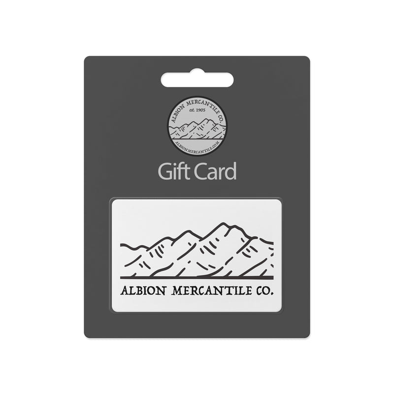 Albion Mercantile Co. Gift Card
