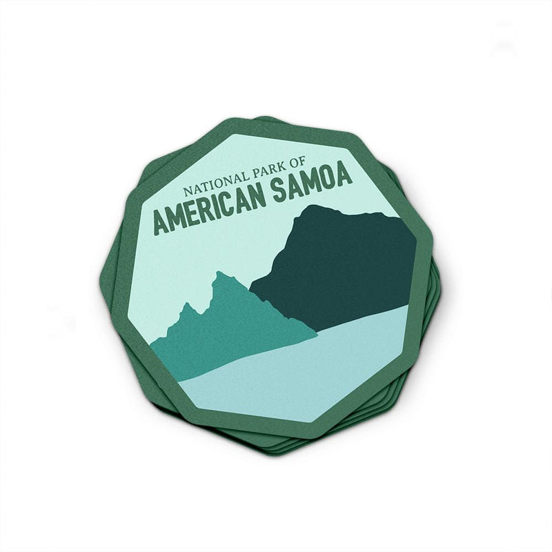 American Samoa National Park Sticker | National Park Decal - Albion Mercantile Co.