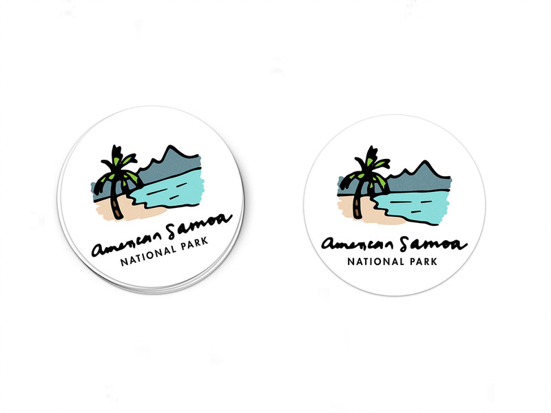 American Samoa National Park Sticker - Albion Mercantile Co.