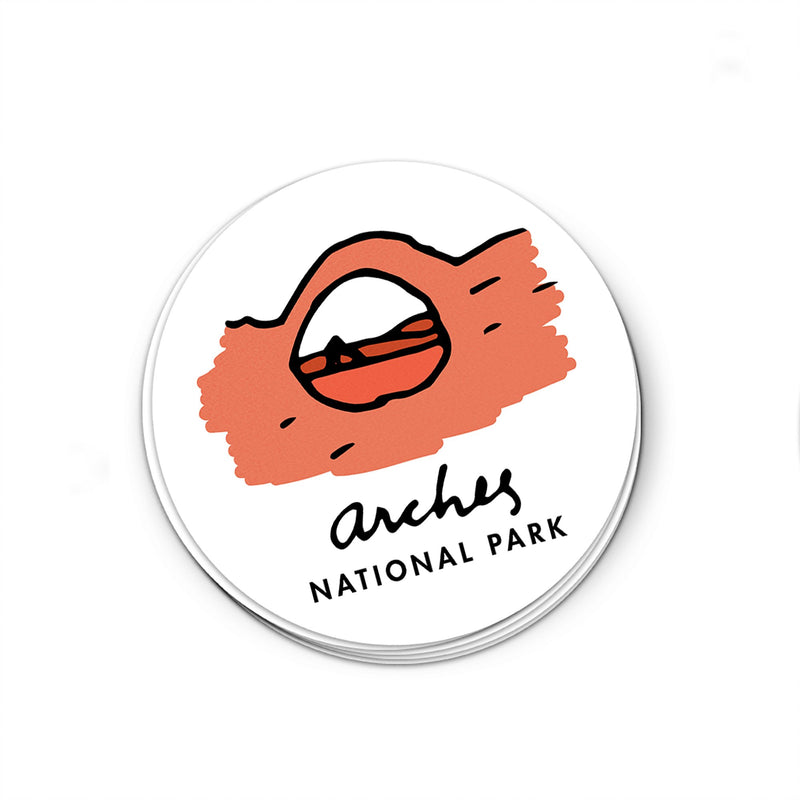 Arches National Park Sticker - Albion Mercantile Co.