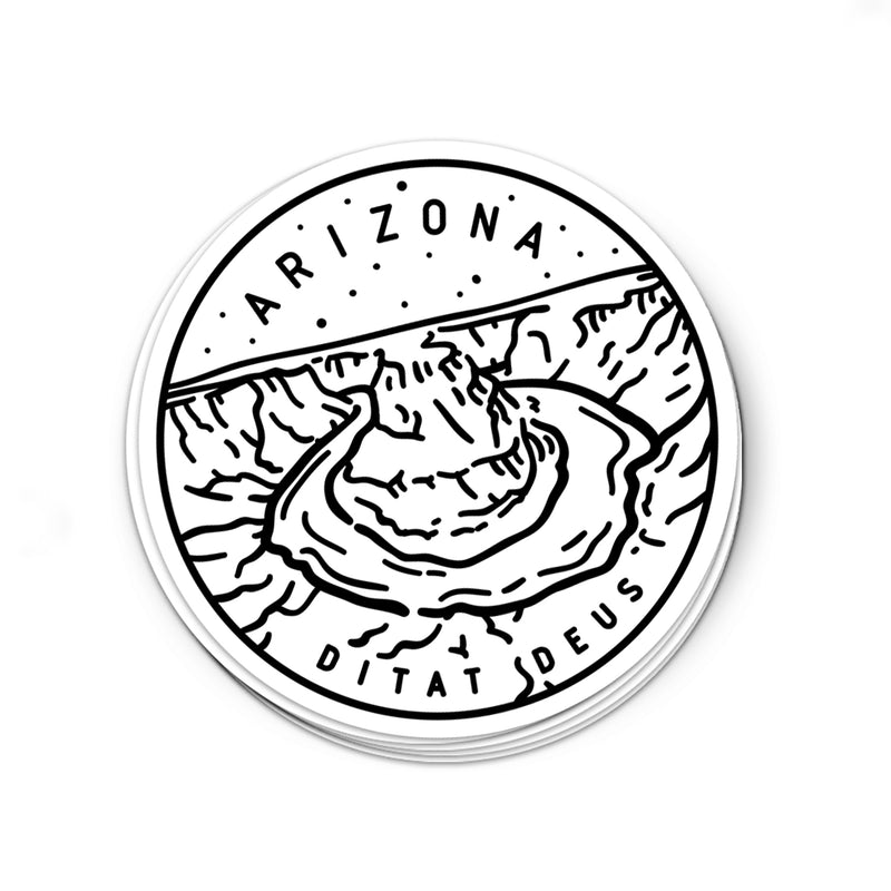 Arizona Sticker - Albion Mercantile Co.
