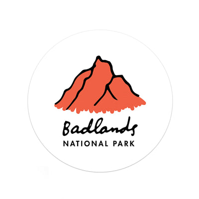 Badlands National Park Sticker - Albion Mercantile Co.