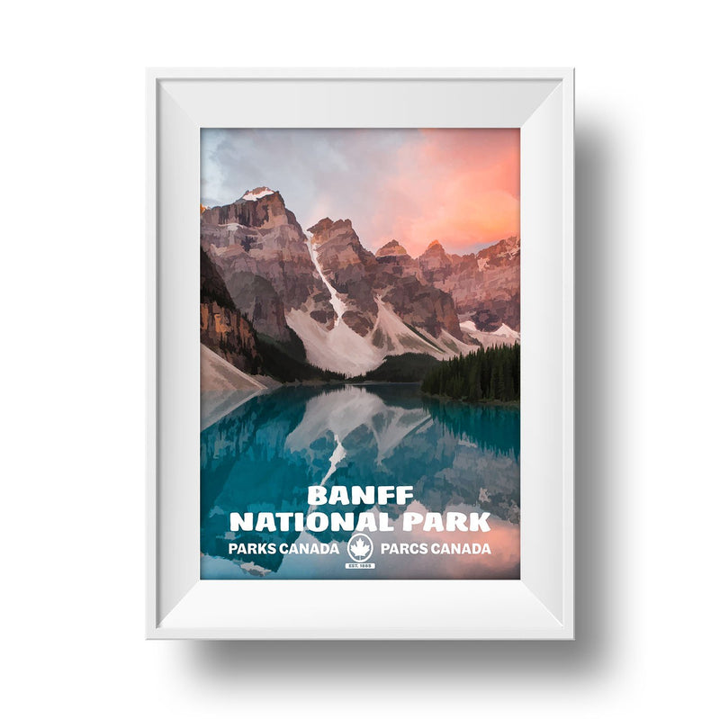 Banff National Park Poster - Albion Mercantile Co.