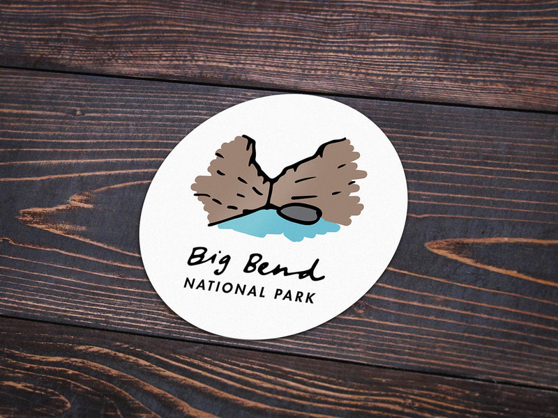 Big Bend National Park Sticker - Albion Mercantile Co.