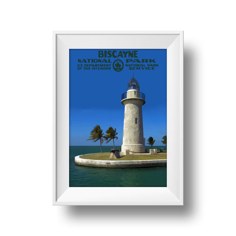 Biscayne National Park Poster - Albion Mercantile Co.