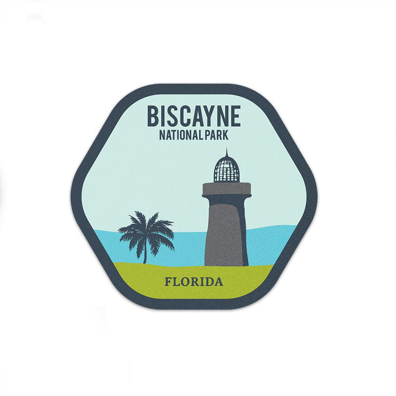 Biscayne National Park Sticker | National Park Decal - Albion Mercantile Co.