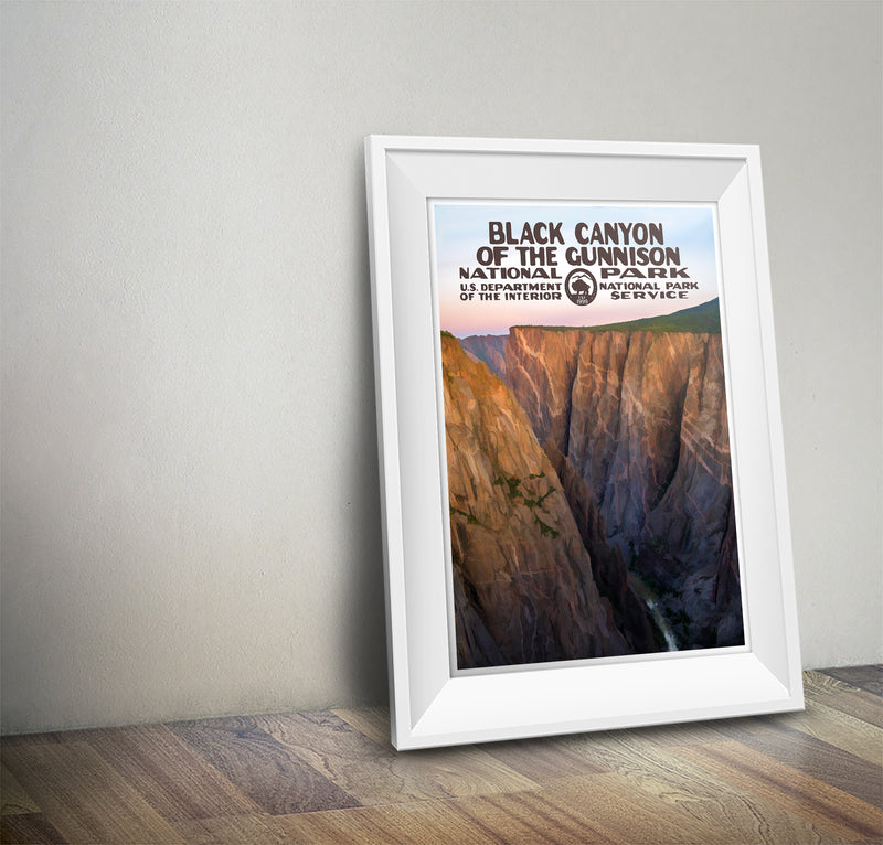 Black Canyon Of The Gunnison National Park Poster