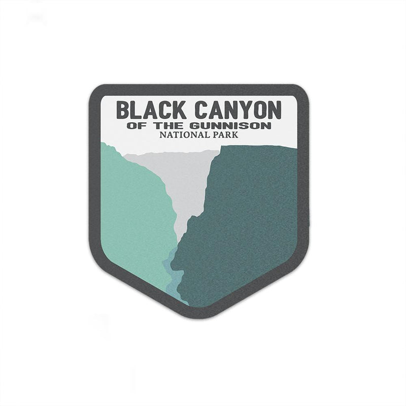 Black Canyon Of The Gunnison National Park Sticker | National Park Decal - Albion Mercantile Co.