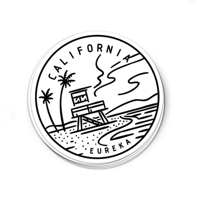 California Sticker - Albion Mercantile Co.