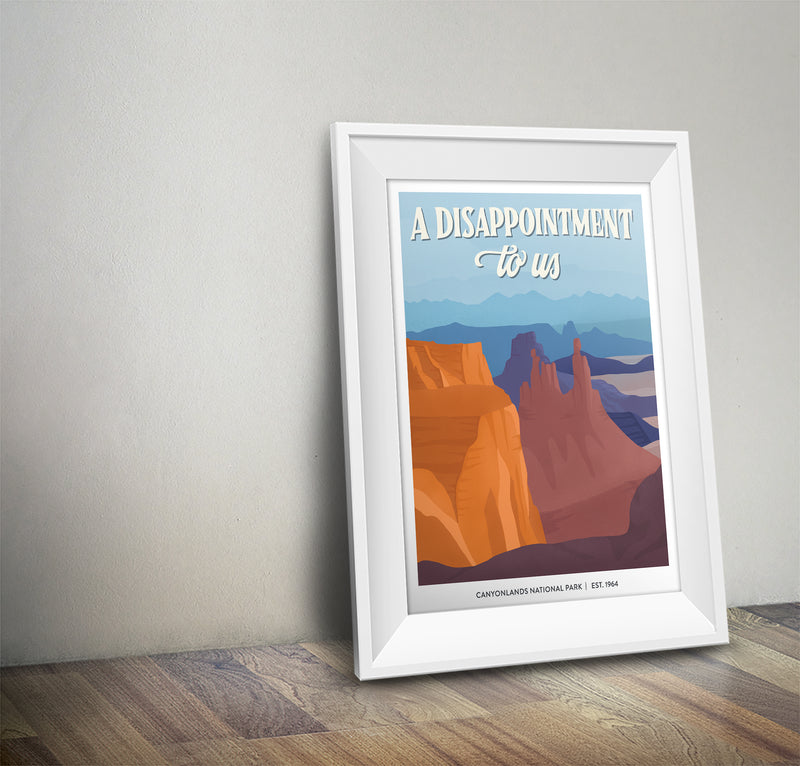 Canyonlands National Park Poster | Subpar Parks Poster - Albion Mercantile Co.