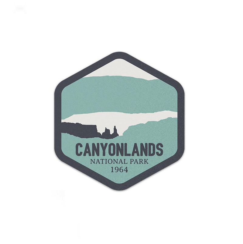 Canyonlands National Park Sticker | National Park Decal - Albion Mercantile Co.