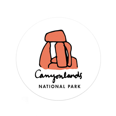 Canyonlands National Park Sticker - Albion Mercantile Co.