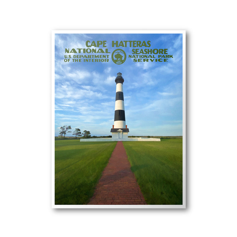 Cape Hatteras National Seashore Poster (Bodie Island)