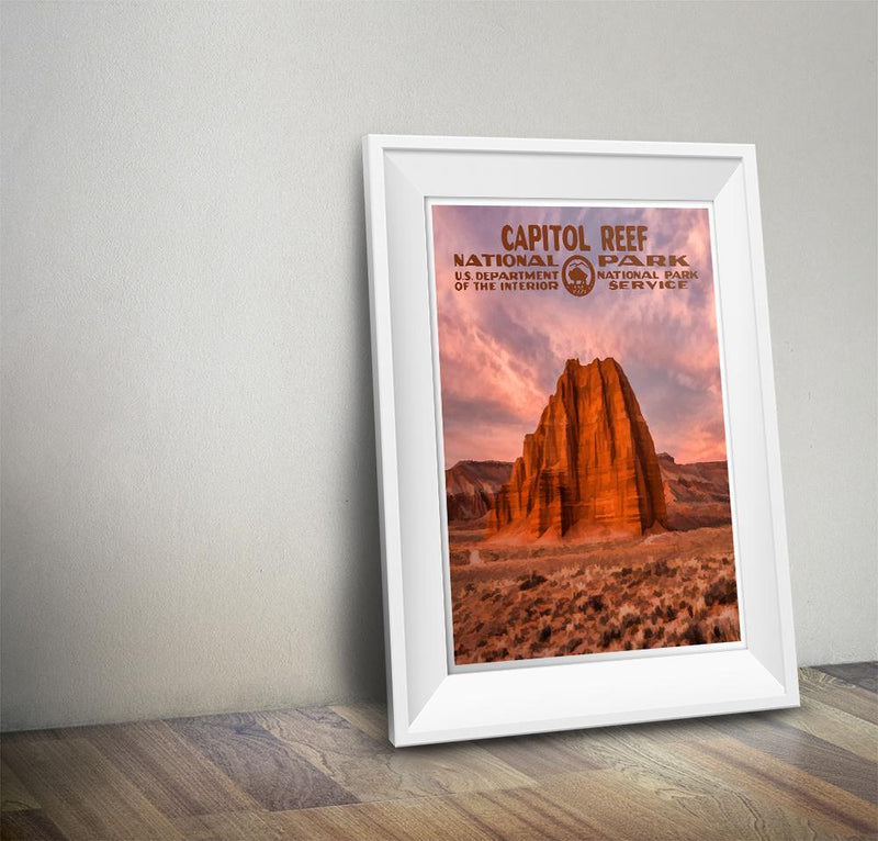 Capitol Reef National Park Poster - Albion Mercantile Co.