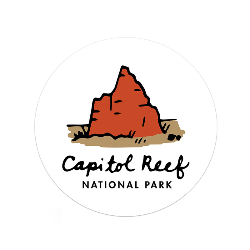 Capitol Reef National Park Sticker - Albion Mercantile Co.