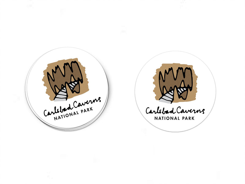 Carlsbad Caverns National Park Sticker - Albion Mercantile Co.
