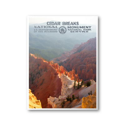 Cedar Breaks National Monument Poster - Albion Mercantile Co.
