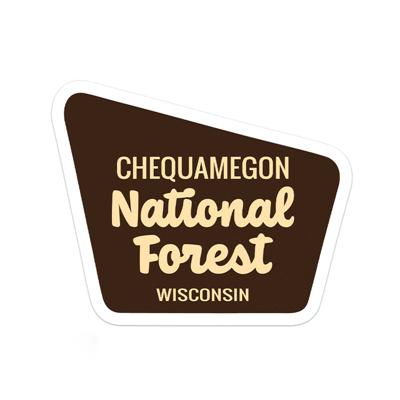 Chequamegon National Forest Sticker
