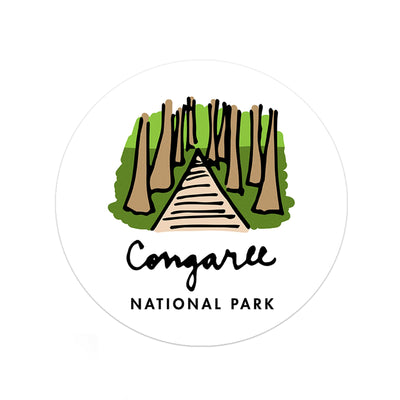 Congaree National Park Sticker - Albion Mercantile Co.