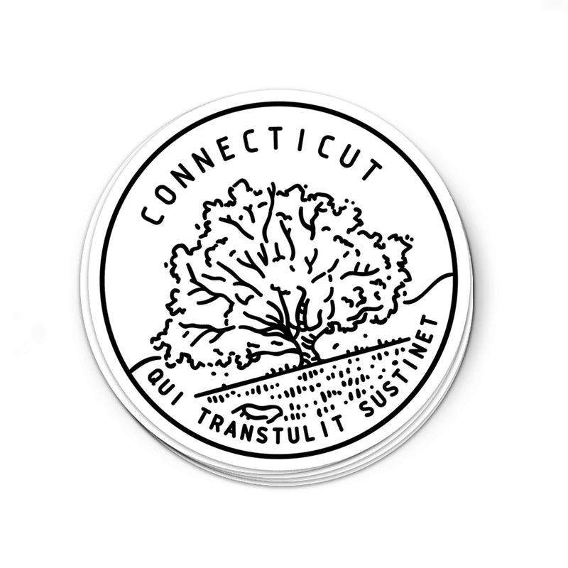Connecticut Sticker - Albion Mercantile Co.