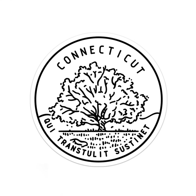 Connecticut Sticker - Albion Mercantile Co.