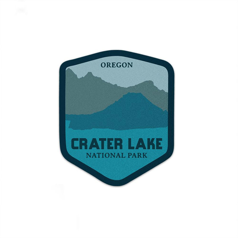 Crater Lake National Park Sticker | National Park Decal - Albion Mercantile Co.