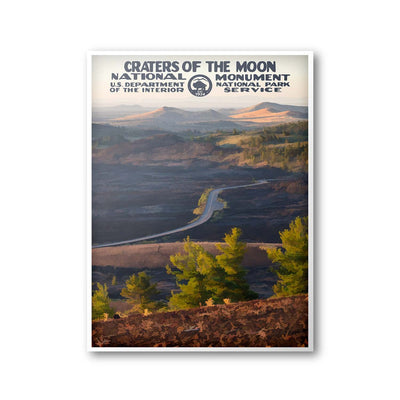 Craters Of The Moon National Monument Poster - Albion Mercantile Co.