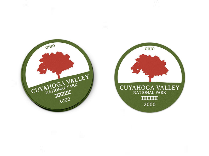 Cuyahoga Valley National Park Sticker | National Park Decal | Multiple Sizes Available - Albion Mercantile Co.