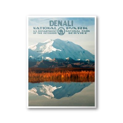 Denali National Park Poster - Albion Mercantile Co.