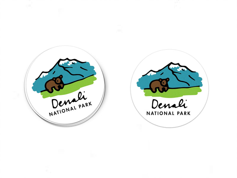 Denali National Park Sticker - Albion Mercantile Co.