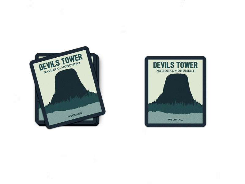 Devils Tower National Monument Sticker - Albion Mercantile Co.