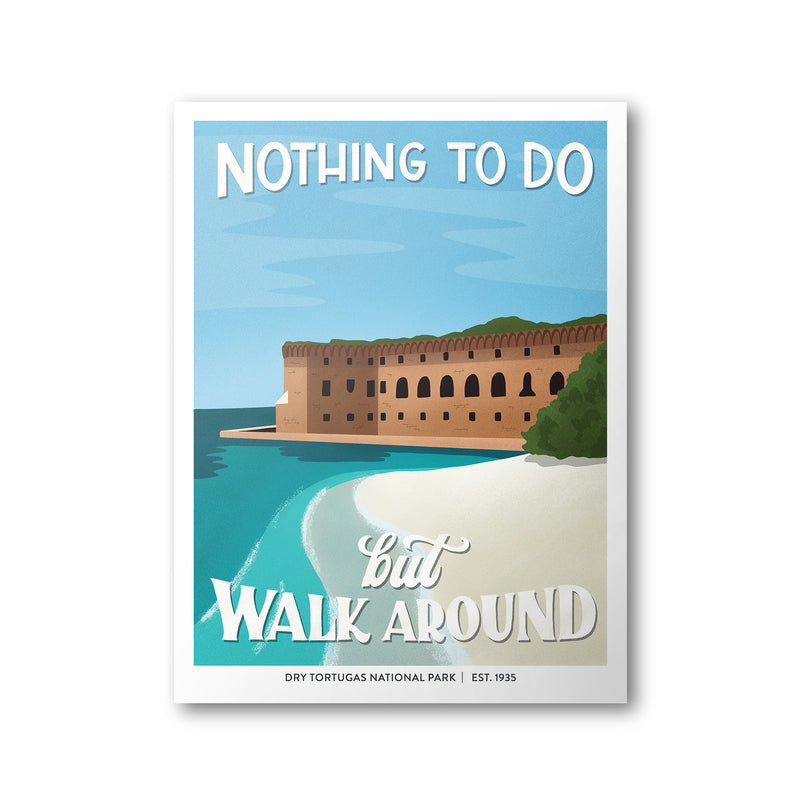 Dry Tortugas National Park Poster | Subpar Parks Poster