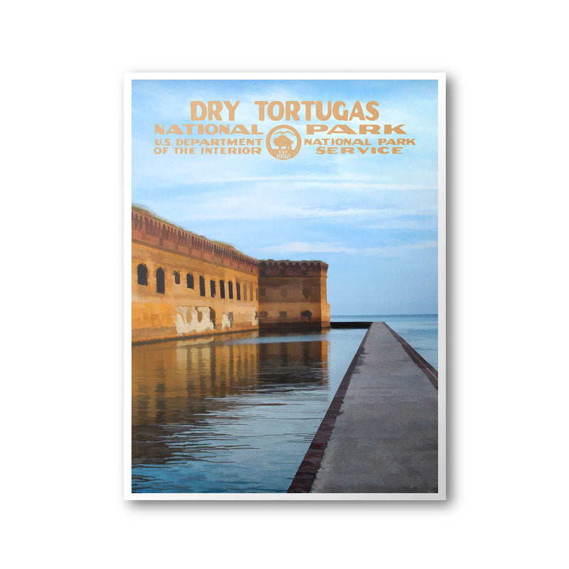 Dry Tortugas National Park Poster - Albion Mercantile Co.