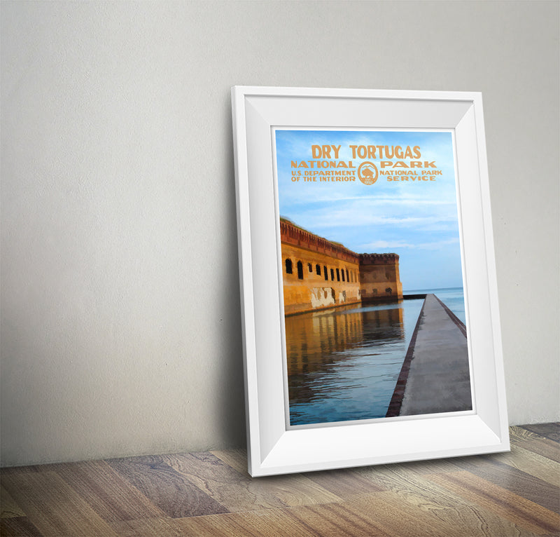 Dry Tortugas National Park Poster - Albion Mercantile Co.