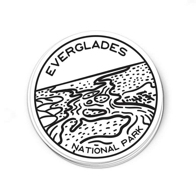 Everglades National Park Sticker | National Park Decal - Albion Mercantile Co.