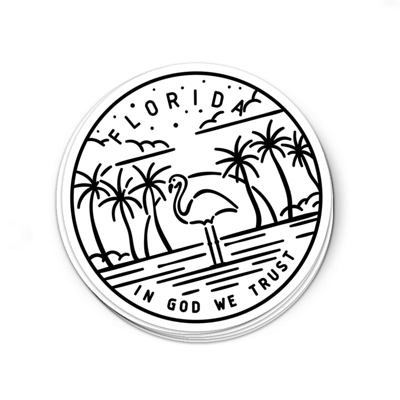 Florida Sticker - Albion Mercantile Co.