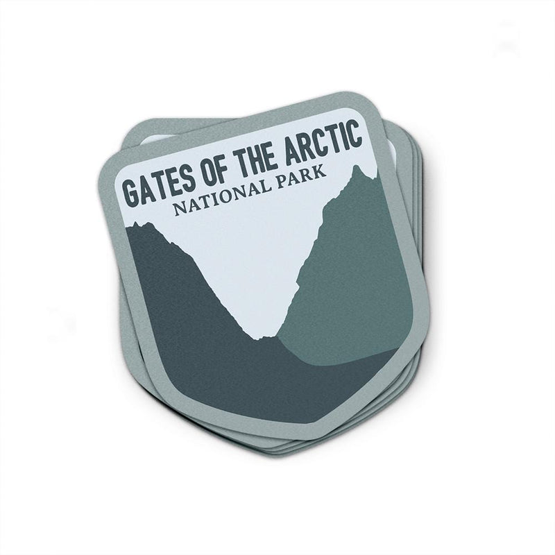 Gates Of The Arctic National Park Sticker | National Park Decal - Albion Mercantile Co.