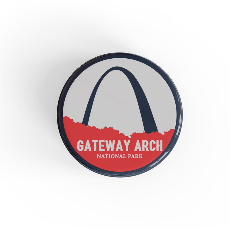 Gateway Arch National Park Button Pin