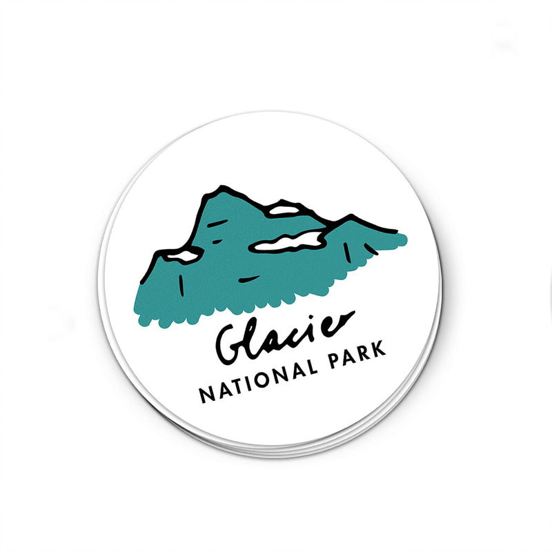 Glacier National Park Sticker - Albion Mercantile Co.