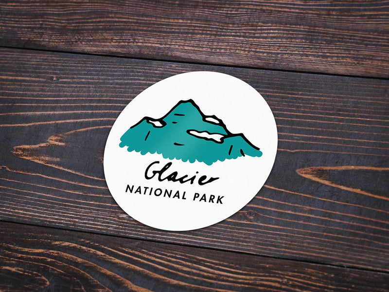 Glacier National Park Sticker - Albion Mercantile Co.