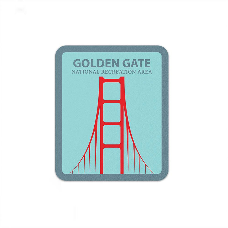 Golden Gate National Recreation Area Sticker | National Park Sticker | National Park Decal - Albion Mercantile Co.