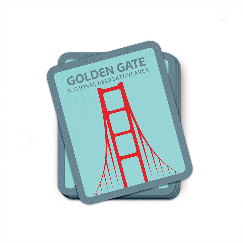 Golden Gate National Recreation Area Sticker | National Park Sticker | National Park Decal - Albion Mercantile Co.