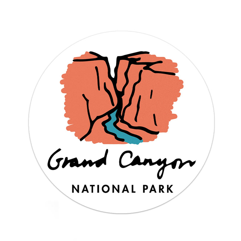 Grand Canyon National Park Sticker - Albion Mercantile Co.