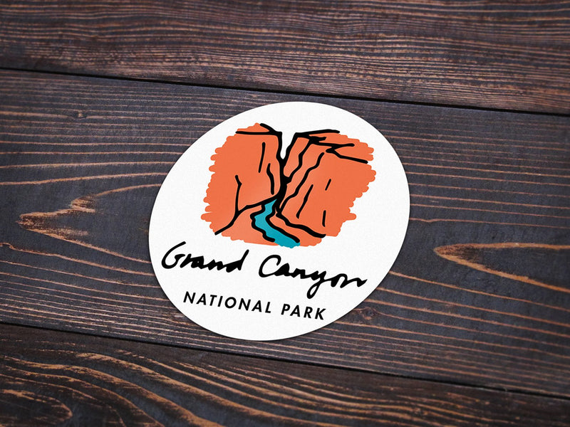 Grand Canyon National Park Sticker - Albion Mercantile Co.