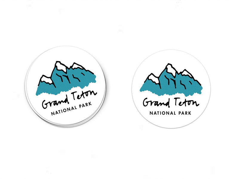 Grand Teton National Park Sticker - Albion Mercantile Co.