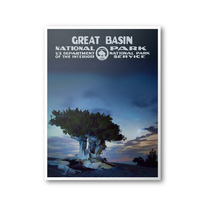 Great Basin National Park Poster - Albion Mercantile Co.