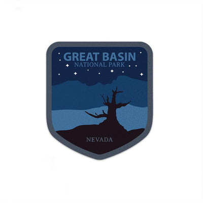 Great Basin National Park Sticker Night | National Park Decal - Albion Mercantile Co.
