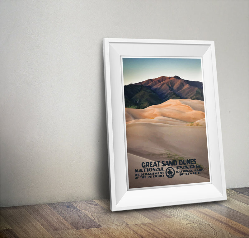 Great Sand Dunes National Park Poster - Albion Mercantile Co.